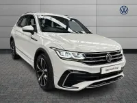 Used VW Tiguan R-line 150 HP (110 kW) 2021 White SUV