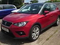 Used Seat Arona SE Technology 115 HP (84 kW) 2018 Red SUV