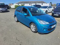 Used Citroën C3 PureTech 82 HP (60 kW) 2015 Blue Hatchback