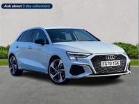 Used Audi A3 Comfort 150 HP (110 kW) 2020 White Sedan