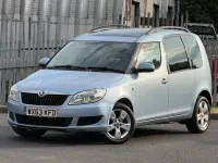 Used Skoda Roomster SE 105 HP (77 kW) 2013 Blue MPV