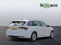 Used Skoda Octavia SE Technology 113 HP (83 kW) 2025 White Estate