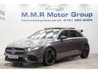 Begagnad Mercedes A35 AMG Premium Plus 2019 Grå Halvkombi