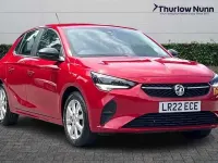 Used Vauxhall Corsa Design Edition 75 HP (55 kW) 2022 Hot red Hatchback