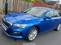Used Skoda Scala SE L 2020 Blue Hatchback