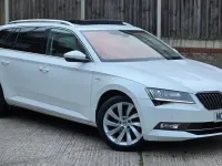 Second-hand Skoda Superb LAURIN & KLEMENT 220 CP (161 kW) 2015 Alb Break