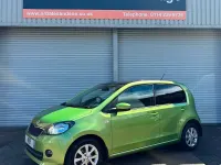 Used Skoda Citigo SE L 75 HP (55 kW) 2015 Green Hatchback