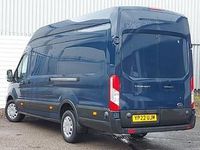 Used Ford Transit Trend 170 HP (125 kW) 2022 Blue Van