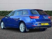 Used Seat Leon Sport 150 HP (110 kW) 2018 Blue Estate