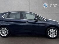 Used BMW 218 Active Tourer Luxury Line 134 HP (98 kW) 2015 Blue MPV