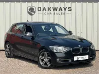 Used BMW 118 Sport Line 170 HP (125 kW) 2013 Black Hatchback