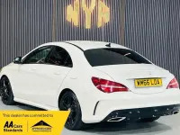 Used Mercedes CLA220 AMG line 2016 White Coupe