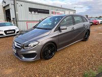 Used Mercedes B200 AMG line 136 HP (100 kW) 2017 Grey MPV