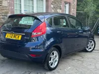Used Ford Fiesta Zetec 2012 Blue Hatchback