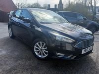 Used Ford Focus Titanium 125 HP (91 kW) 2017 Black Hatchback