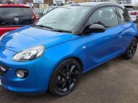 Used Vauxhall Adam S 70 HP (51 kW) 2018 Blue Hatchback