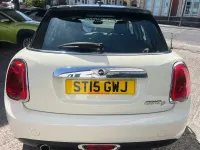 Used Mini Cooper D 2015 Pepper white/ black roof Hatchback