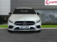 Used Mercedes A250 AMG line 218 HP (160 kW) 2021 White Sedan