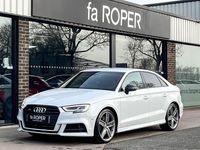 Used Audi A3 Black Edition 300 HP (220 kW) 2019 Glacier white metallic Sedan