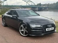 Used Audi A7 Sportback Black Edition 272 HP (200 kW) 2015 Black Hatchback