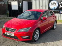 Used Seat Leon FR 150 HP (110 kW) 2015 Red Hatchback