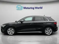 Used Audi A3 Sportback S-Line 204 HP (150 kW) 2023 Black Hatchback