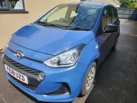 Used Hyundai i10 67 HP (49 kW) 2018 Blue Hatchback