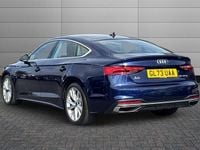Used Audi A5 Sport 150 HP (110 kW) 2023 Navarra blue Coupe