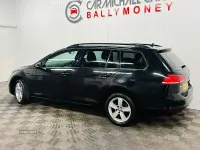 Used VW Golf VII Edition 110 HP (80 kW) 2017 Black Estate