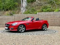 Used Mercedes SLK55 AMG 2013 Red Cabriolet