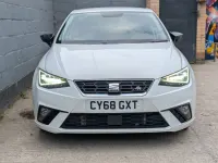 Begagnad Seat Ibiza FR 115 HK (84 kW) 2019 Vit Halvkombi