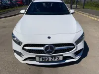 Usado Mercedes A200 AMG Line Premium 150 CV (110 kW) 2019 Blanco Utilitario