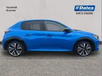 Used Peugeot e-208 Premium 100 kW (136 HP) 2022 Blue Hatchback