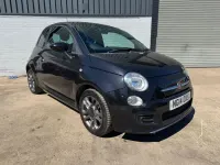 Gebraucht Fiat 500 S 69 PS (50 kW) 2014 Schwarz Kleinwagen