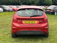 Used Ford Fiesta 82 HP (60 kW) 2009 Red Hatchback