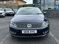Used VW CC GT 150 HP (110 kW) 2015 Blue Sedan