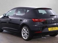 Used Seat Leon FR 125 HP (91 kW) 2018 Black Hatchback