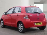 Used Toyota Yaris T2 2010 Red Hatchback