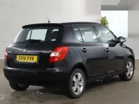 Used Skoda Fabia SE 2014 Black Hatchback