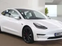 Used Tesla Model 3 Performance 461 kW (627 HP) 2019 White Sedan