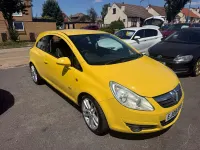 Used Vauxhall Corsa Design Edition 2008 Yellow Hatchback