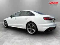 Used Audi A4 Black Edition 161 HP (118 kW) 2020 White Sedan