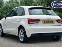Used Audi A1 Sportback Sport 125 HP (91 kW) 2018 White Hatchback