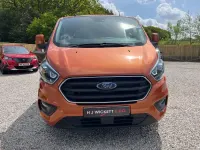 Used Ford Transit Custom Limited 130 HP (95 kW) 2018 Orange Van