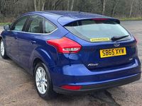 Used Ford Focus Zetec 2015 Blue Hatchback