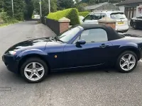 Used Mazda MX5 160 HP (117 kW) 2007 Blue Cabriolet