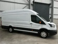 Used Ford Transit 130 HP (95 kW) 2018 White Van
