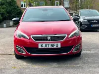 Used Peugeot 308 SW GT-line 2017 Red Estate
