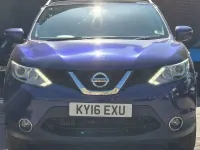 Used Nissan Qashqai N-TEC 130 HP (95 kW) 2016 Blue SUV