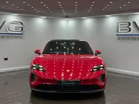 Used Porsche Taycan Performance Package 300 kW (408 HP) 2021 Red Sedan